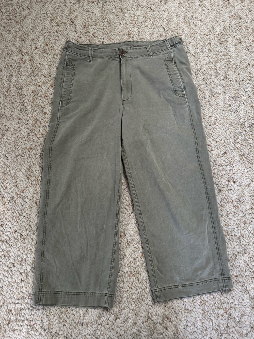 Old Navy Green Wide Leg Pant